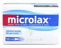 Microlax Sorbitol Citrate Et Laurilsulfoacetate De Sodium S Rect En Récipient Unidose 12récip-unidoses-can/5ml à Nice