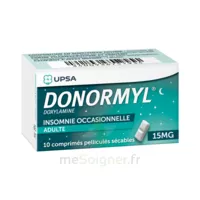 Donormyl 15 Mg Comprimés Pelliculés Sécables T/10 à Nice