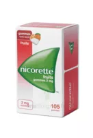 Nicorette 2 Mg Gomme à Mâcher Médicamenteuse Sans Sucre Fruits Plq/105 à Nice