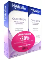 Hydralin Quotidien Gel Lavant Usage Intime 2*200ml à Nice