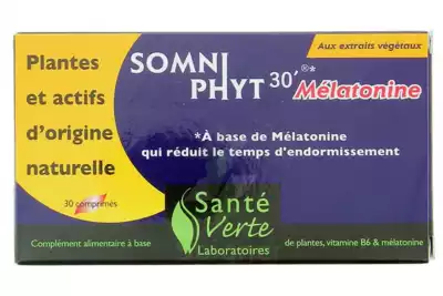 Somniphyt 30 Melatonine Cpr B/30 à Nice